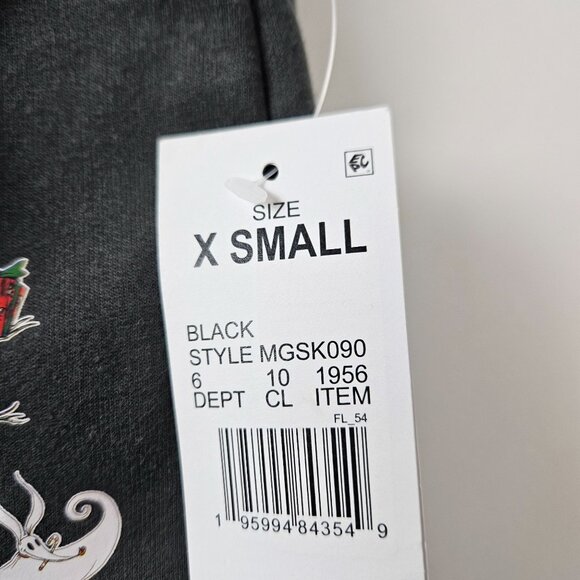 Disney The Nightmare Before Christmas Jogger Pants Unisex Kids Size XS Warm Cozy - Picture 8 of 8